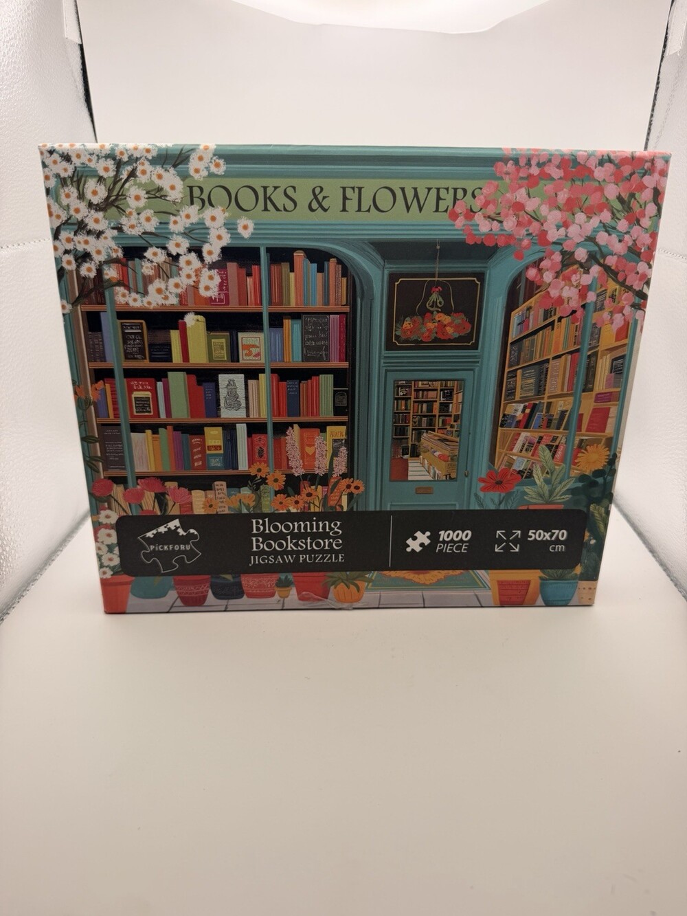 Blooming Bookstore Books & Flowers Jigsaw 1000 Piece